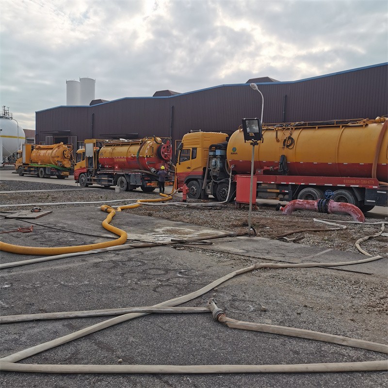 越城污水池清理